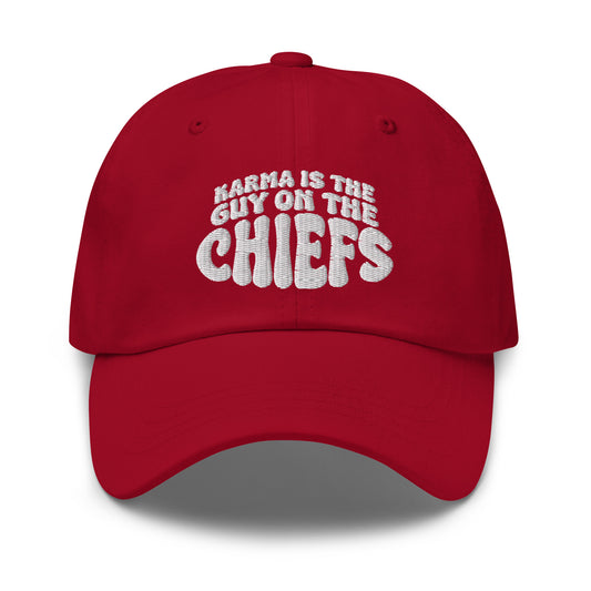 Karma Is The Guy On The Chiefs Hat (Red)