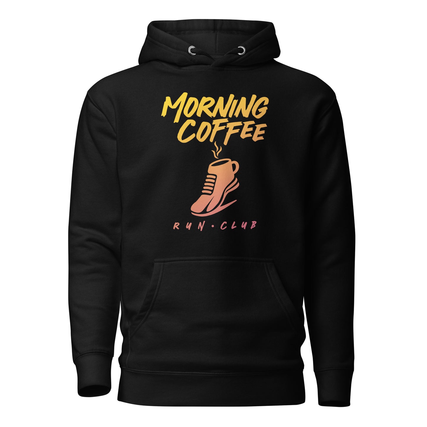 Morning Coffee Run Club Sunrise Unisex Hoodie