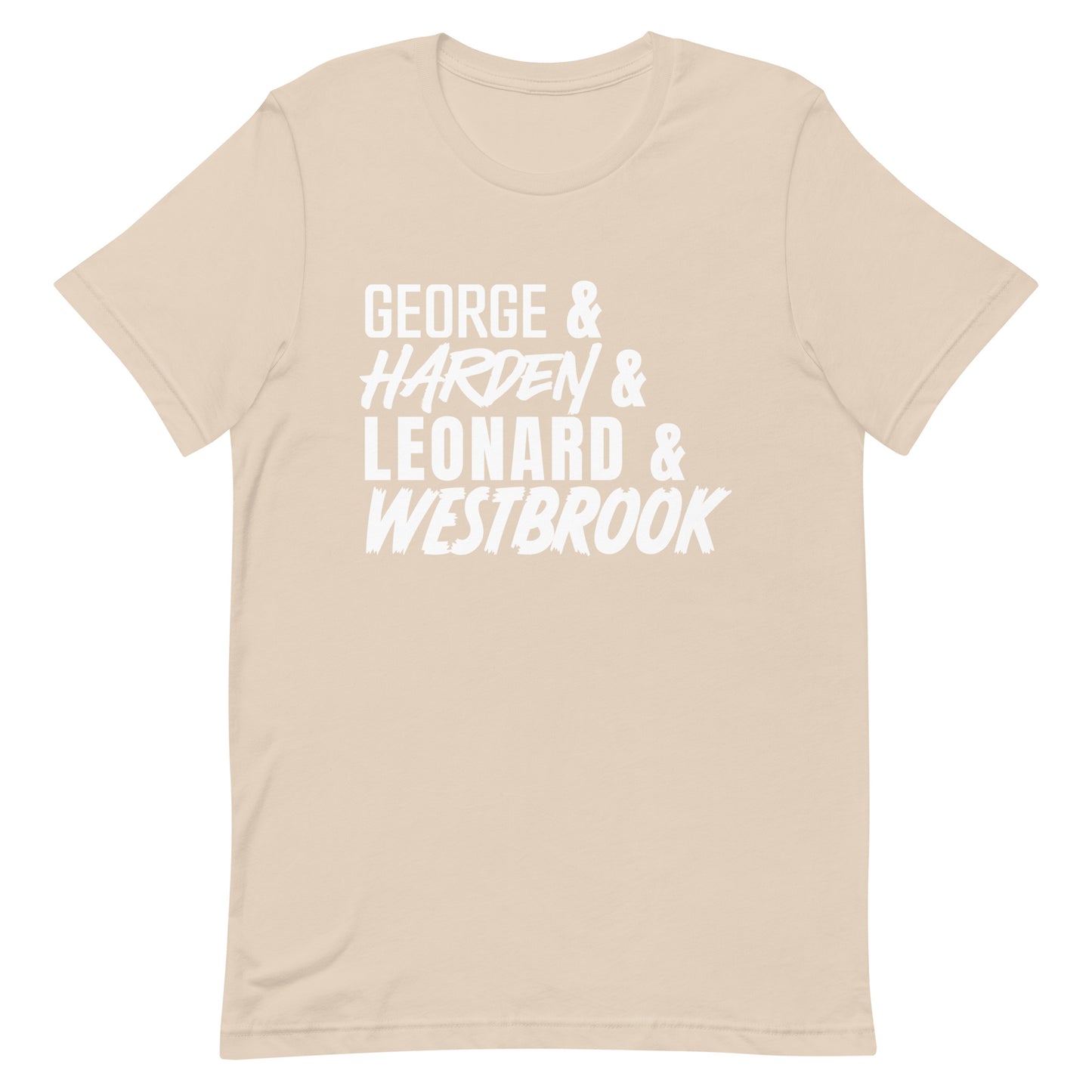 George Harden Leonard Westbrook Clippers Big Four Graphic Tee