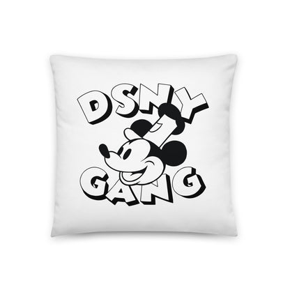 DSNY GANG Steamboat Willie 18" x 18" Pillow