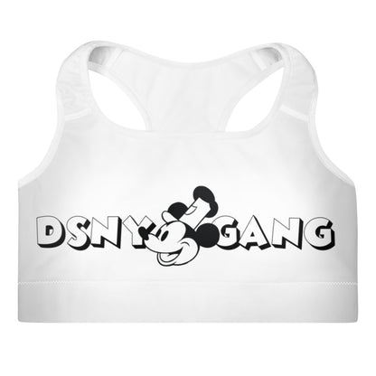 DSNY GANG Steamboat Willie Padded Sports Bra