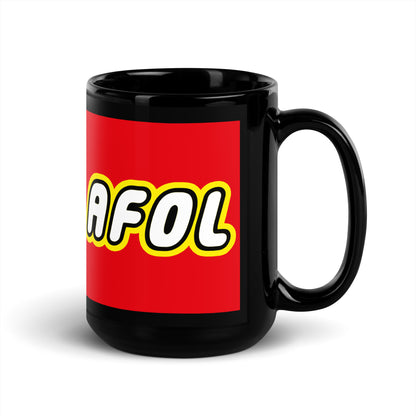 AFOL (Adult Fan of LEGO) Black Glossy Coffee Mug