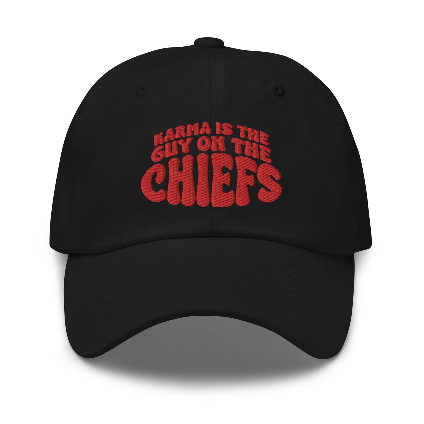 Karma Is The Guy On The Chiefs Hat