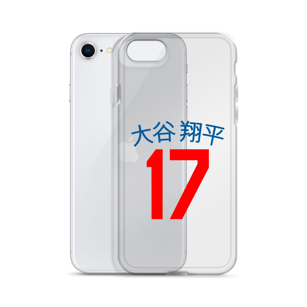 Shohei Ohtani in Japanese Clear Case for iPhone®