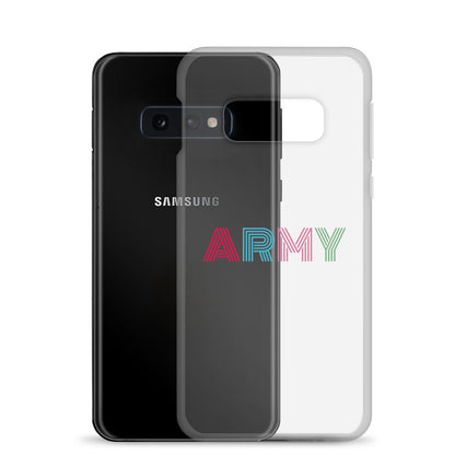BTS ARMY Clear Case for Samsung®