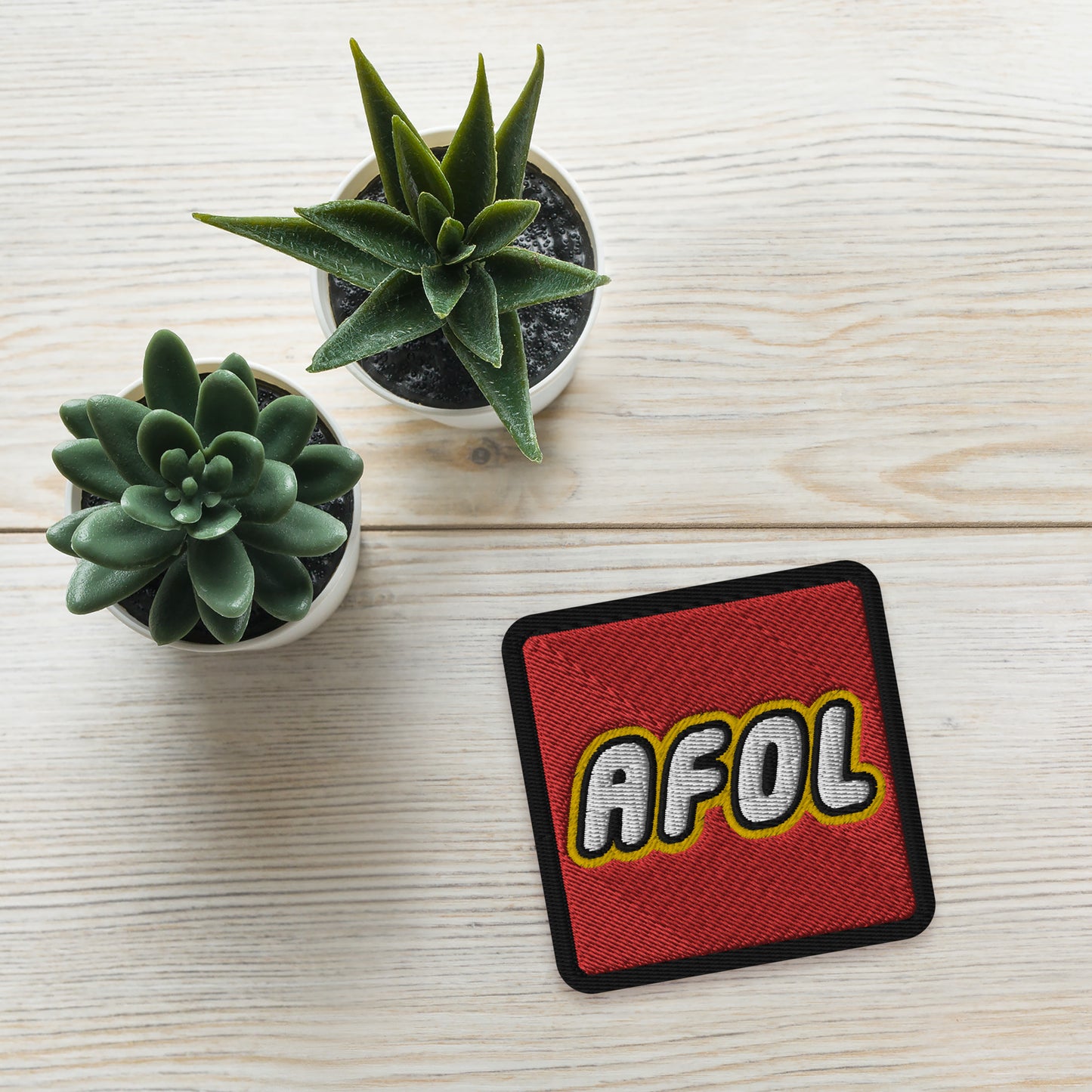 AFOL (Adult Fan of LEGO) Embroidered Patch