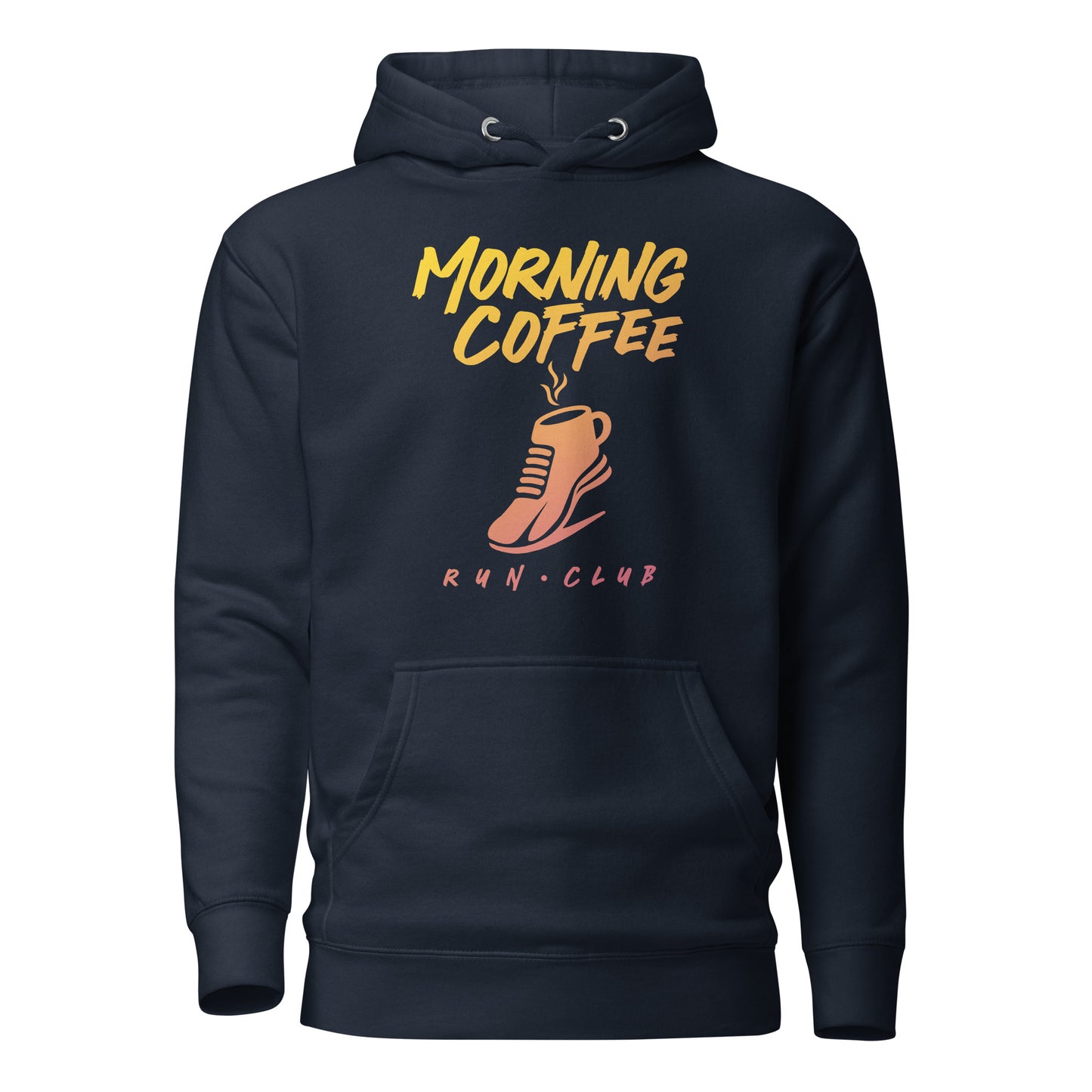 Morning Coffee Run Club Sunrise Unisex Hoodie