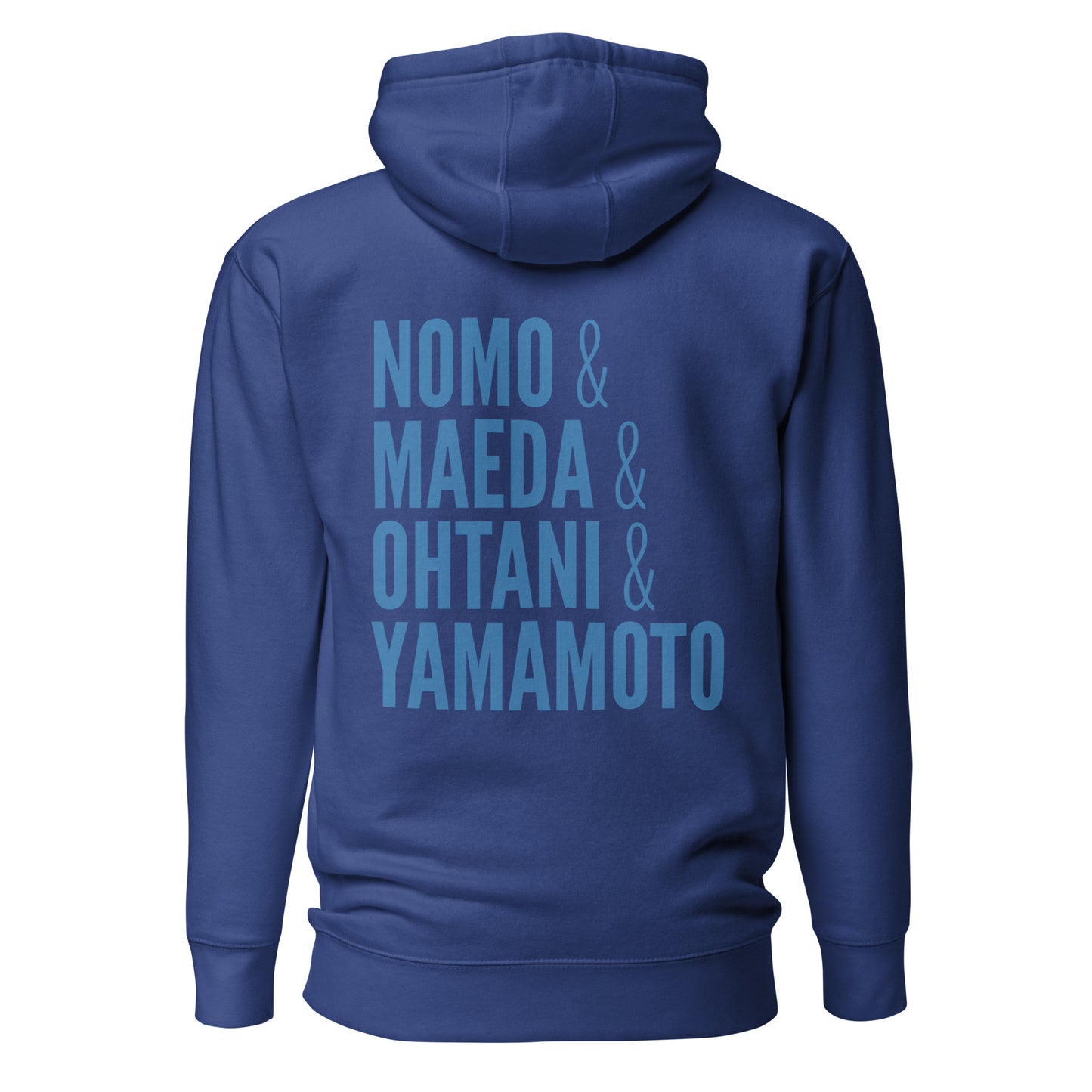 Nomo & Maeda & Ohtani & Yamamoto Pullover Hoodie
