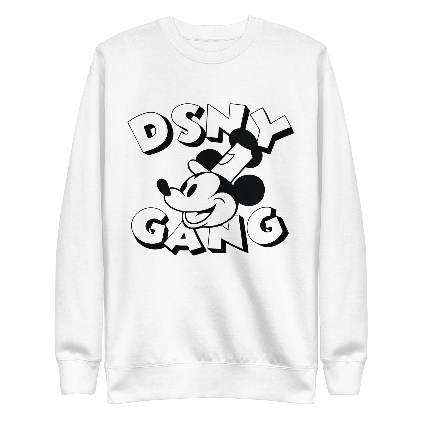 DSNY GANG Steamboat Willie Unisex Crewneck Sweatshirt
